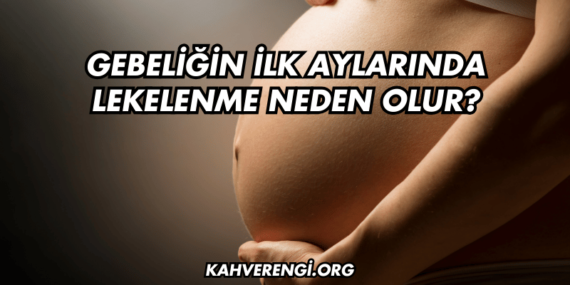 Gebeliğin İlk Aylarında Lekelenme Neden Olur?