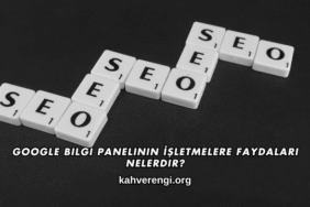 Google Bilgi Panelinin İşletmelere Faydaları Nelerdir?