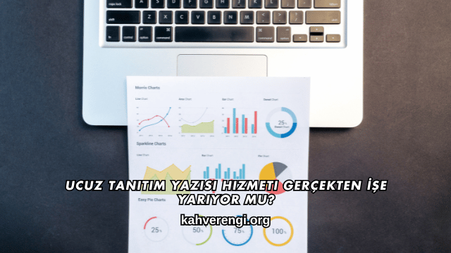 Ucuz Tanıtım Yazısı Hizmeti Gerçekten İşe Yarıyor mu?